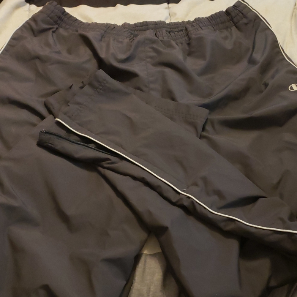 Charcoal Grey Champion Windbreakers